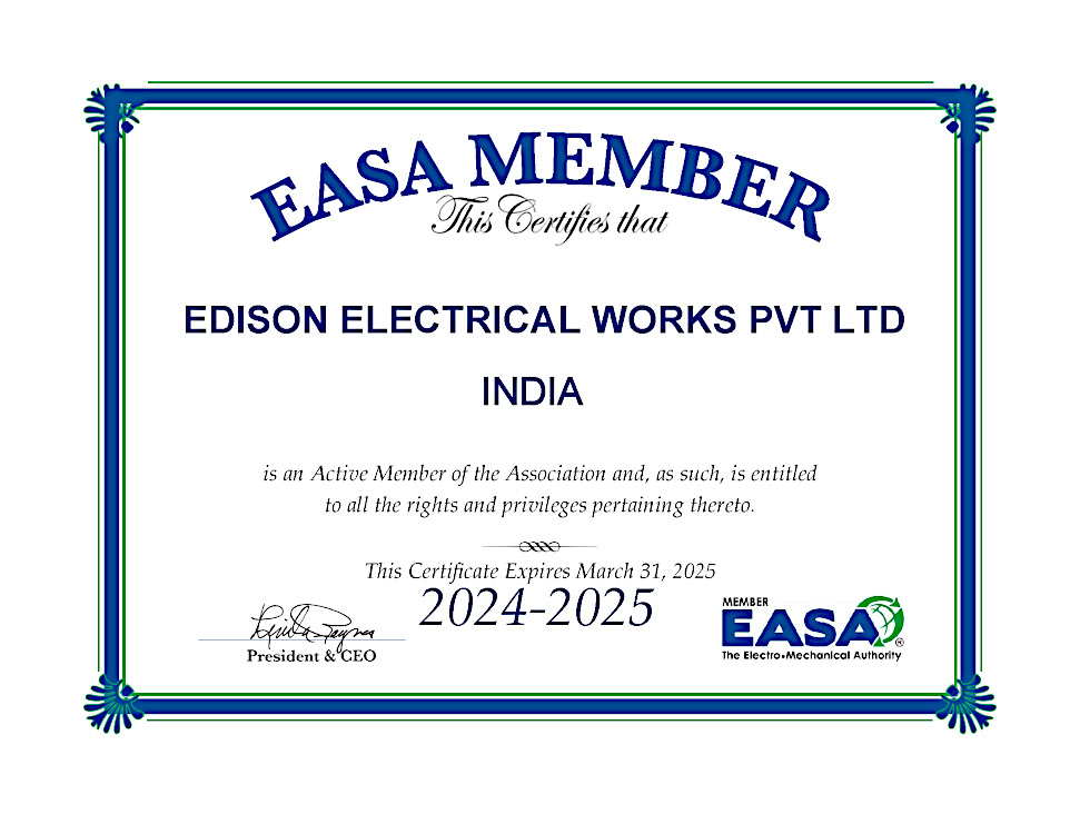 EASA Membership Certificate